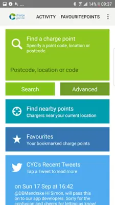 Charge Your Car android App screenshot 2